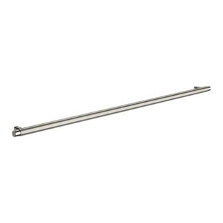 Meir Oppen Round Pull 520mm Cabinet Handle Knurled Brushed Nickel