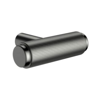 Meir Oppen T-Pull Cabinet Handle Knurled Shadow