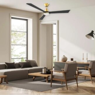 Martec Riviera DC 1320mm Ceiling Fan Antique Bronze/Charcoal