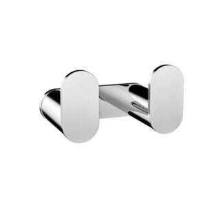 Meir Curvaé Double Robe Hook Chrome
