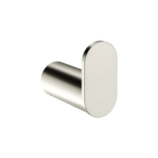 Meir Curvaé Single Robe Hook Brushed Nickel