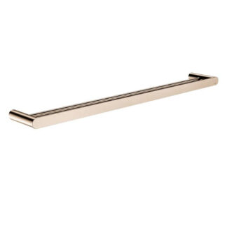 Meir Curvaé Double Towel Rail 800mm Champagne