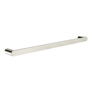 Meir Curvaé Single Towel Rail 600mm Brushed Nickel