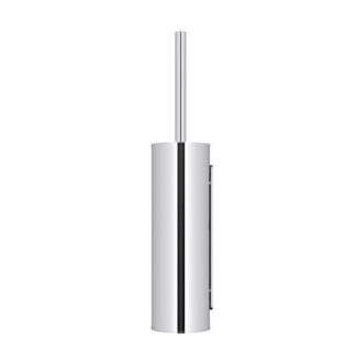 Meir Round Toilet Brush and Holder Chrome