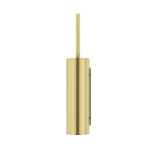 Meir Round Toilet Brush and Holder Tiger Bronze