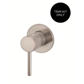 Meir Round Wall Mixer Champagne Trim Kit