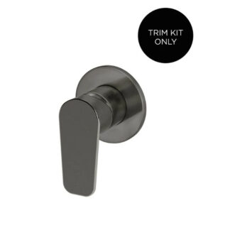 Meir Round Wall Mixer Paddle Handle Shadow Trim Kit