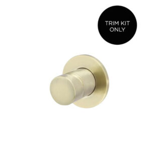 Meir Round Wall Mixer Pinless Handle Tiger Bronze Trim Kit