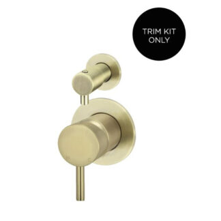Meir Round Diverter Mixer Tiger Bronze Trim Kit
