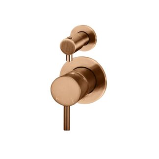 Meir Round Diverter Mixer Lustre Bronze Trim Kit