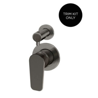 Meir Round Diverter Mixer Paddle Handle Shadow Trim Kit