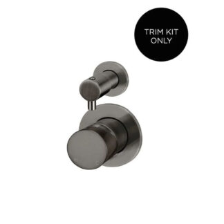 Meir Round Diverter Mixer Pinless Handle Shadow Trim Kit