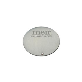Meir PVD Brushed Nickel Tapware Sample