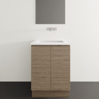Timberline Nevada Floor Standing Vanity with SilkSurface Top & Under Counter Basin
