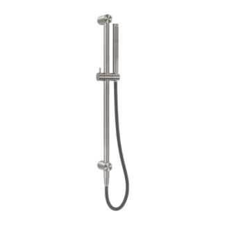 Nero Zen SS316L Shower Rail With Outdoor Shower Hose Brushed Nickel