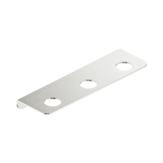 Nero Mecca Triple Soap Bottle Holder Brushed Nickel