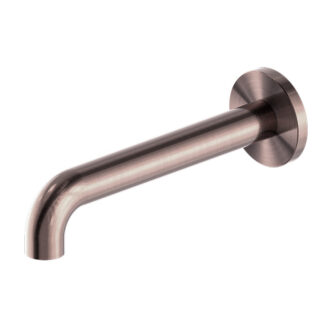 Nero Mecca Basin/Bath Spout Only 120mm Brushed Bronze