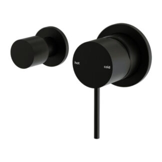 Nero Mecca Shower Mixer With Horizontal 2 Way Divertor Matte Black