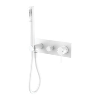 Nero Mecca Shower Mixer Divertor System Matte White