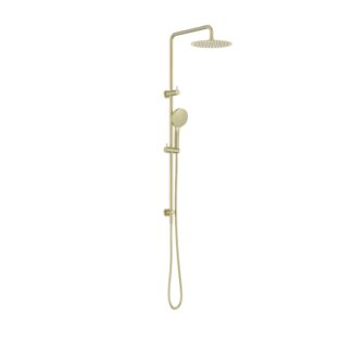 Nero Dolce II Twin Shower Brushed Gold