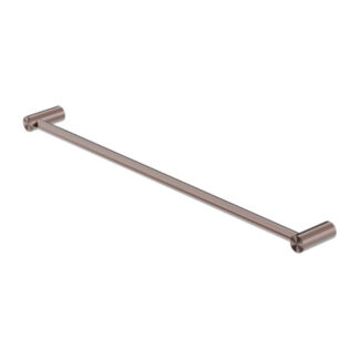 Nero New Mecca Single Towel Rail 800mm Brushed Bronze