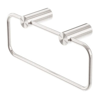 Nero New Mecca Towel Ring Brushed Nickel