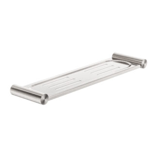 Nero New Mecca Metal Shower Shelf Brushed Nickel
