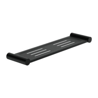 Nero New Mecca Metal Shower Shelf Matte Black