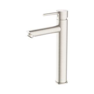Nero Dolce Tall Basin Mixer Brushed Nickel
