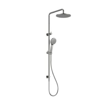 Nero Round Twin Shower With Air Shower I Chrome