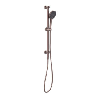 Nero Opal Shower Rail With Air Shower II Brushed Bronze