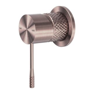 Nero Opal Shower Mixer 60mm Plate Brushed Bronze