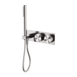 Nero Opal Progressive Shower System Brushed Nickel