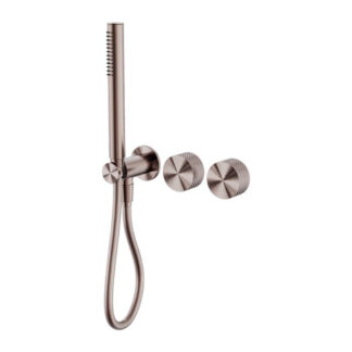 Nero Opal Progressive Shower System Separate Plate Brushed Bronze