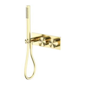 Nero Kara Progressive Shower System Brushed Gold