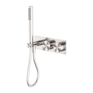 Nero Kara Progressive Shower System Brushed Nickel