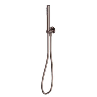 Nero Slim Shower on Bracket Brushed Bronze