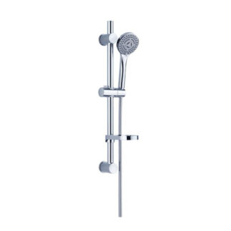 Nero Builder Budget Shower Rail Chrome