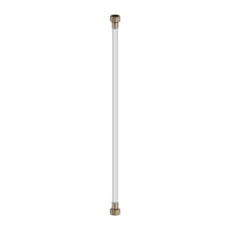Nero 500mm Premium G1/2 Female Flexible Water Connector Hose Brushed Bronze