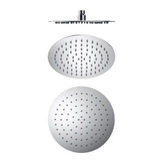 Nero 250mm Round Stainless Steel Shower Head Chrome