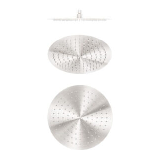 Nero Zen SS316L 300mm Round Shower Head Brushed Nickel