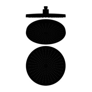 Nero Opal 250mm Shower Head Matte Black