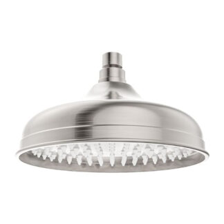 Nero York 200mm Shower Head Brushed Nickel