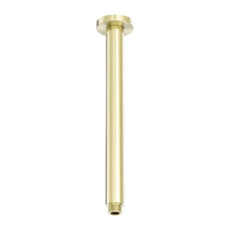Nero Zen SS316L Round Ceiling Arm 300mm Length Brushed Gold