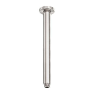 Nero Zen SS316L Round Ceiling Arm 300mm Length Brushed Nickel