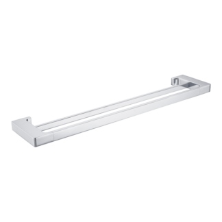 Nero Pearl/Vitra Double Towel Rail Chrome