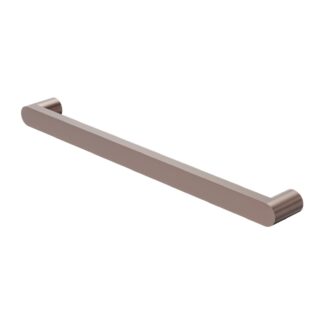 Nero Bianca 240V Single Heated Towel Rail Brushed Bronze