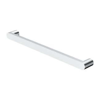Nero Bianca 240V Single Heated Towel Rail Chrome