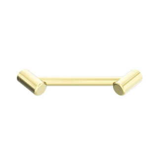 Nero Mecca Care 25mm Footrest Corner Grab Rail 215mm Brushed Gold