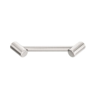 Nero Mecca Care 25mm Footrest Corner Grab Rail 215mm Brushed Nickel